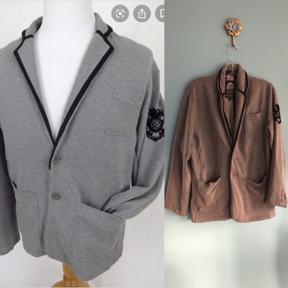 English Laundry Large Blasque Sweater Blazer L
